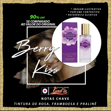 Perfume Similar Gadis 564 Inspirado em Berry Kiss Contratipo
